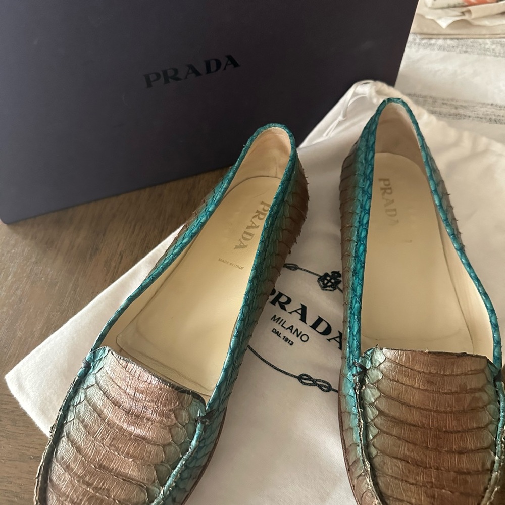 Prada Womens Loafers